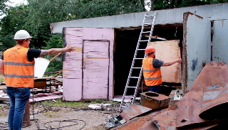Демонтаж гаражей в Сарапуле, цена от 1737 руб. – услуги под ключ от 2Землекопа-Срл