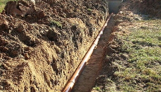 Копка траншей для водопровода в Сарапуле: цена за метр от 920 руб.